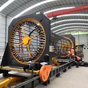 The main advantages and characteristics of CNC rebar cage welding machine