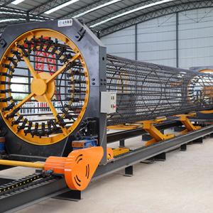 compamy new telescopic cnc cage welding machine 