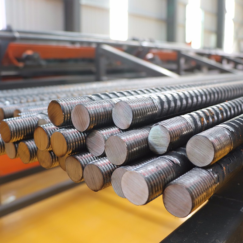 china made cnc rebar sawing and threading production line 