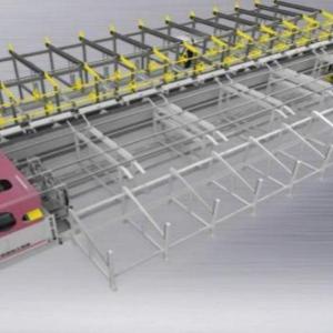 two head rebar threading production line  two head rebar threading production line